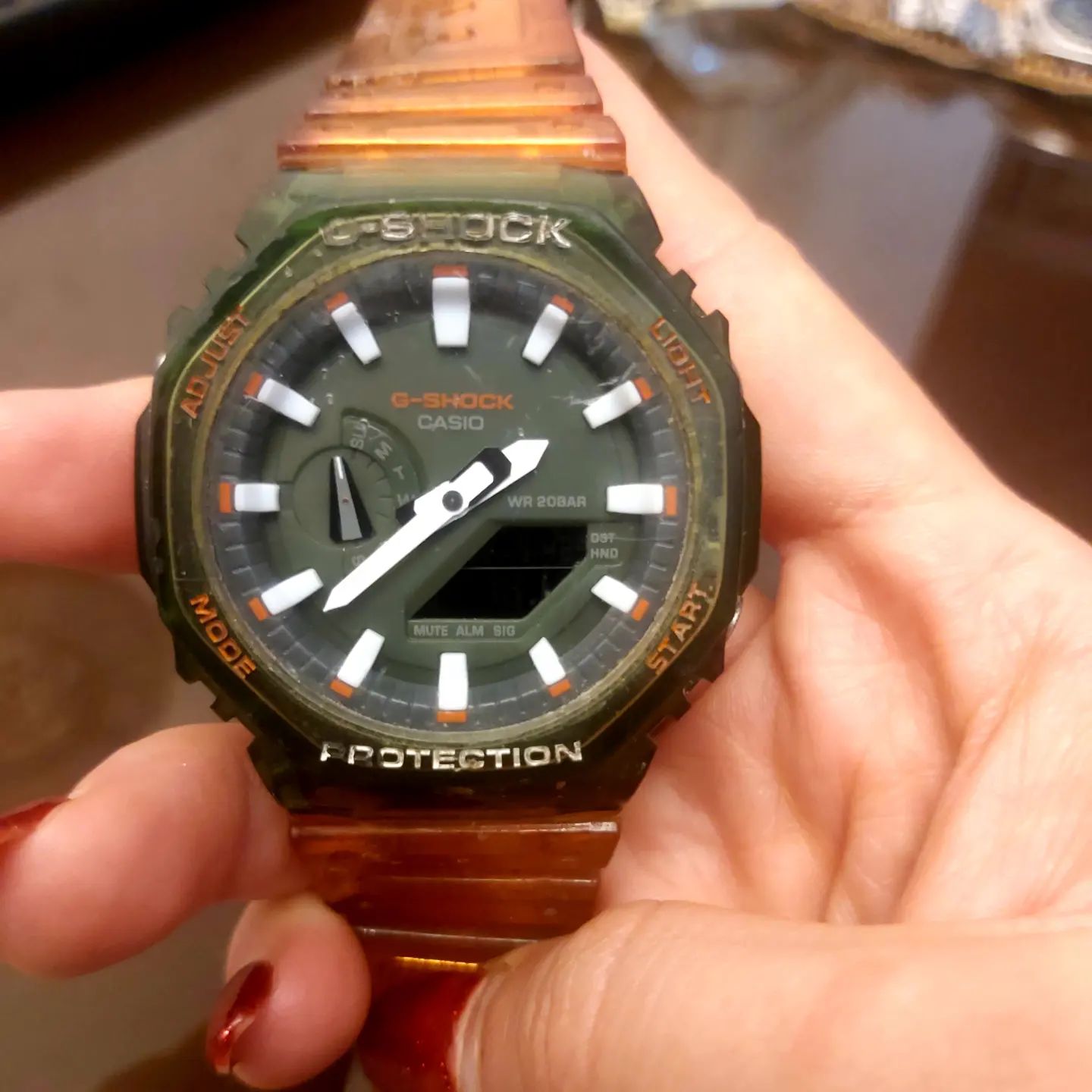 کاسیو⌚ جی شاک دوزمانه