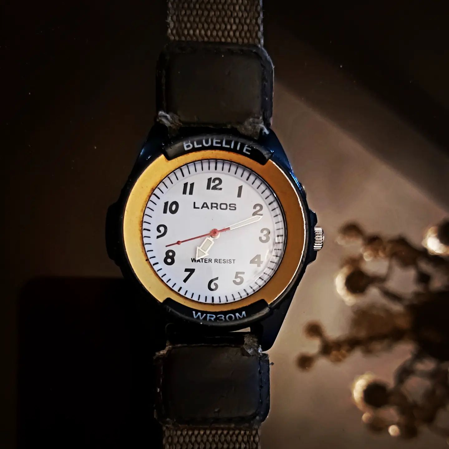 لاروس⌚ زنانه مردانه‍‍ اورجینال ژاپن اسپرت بند کنفی کوارتز بسیار