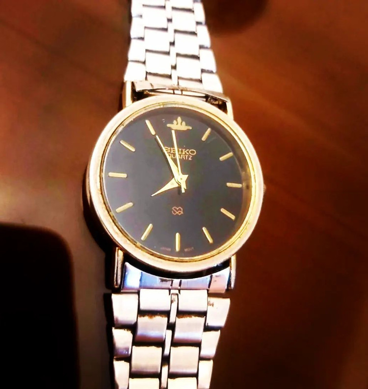 سیکو⌚ کوارتز استیل موتور ژاپن بسیار زیبا و خاص #وستن_واچ_سوئیس