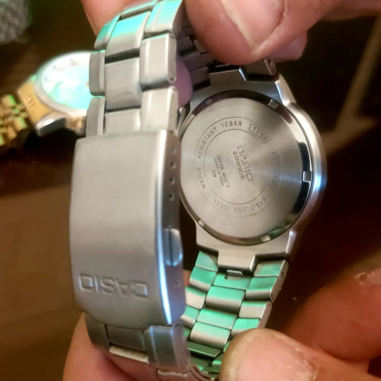 کاسیو⌚ اورجینال تمام استیل فعال ضدآب ضد زنگ ضد حساسیت