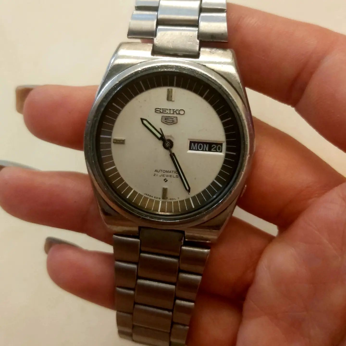 سیکو⌚ ژاپن اورجینال فابریک اتومات تمام استیل ضد رنگ ضد