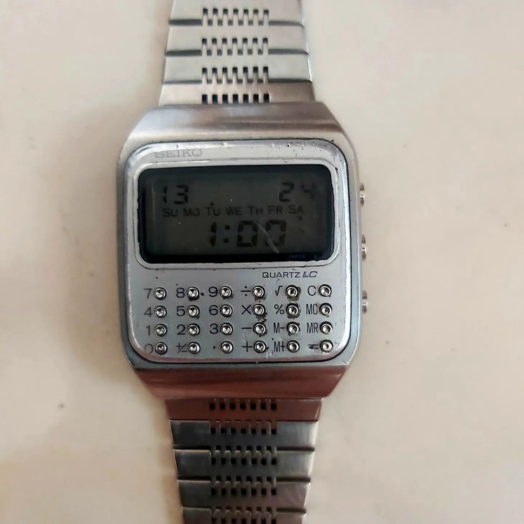 سیکو ماشین حسابی⌚ اورجینال ژاپن مهندسی تمام استیل ضد زنگ