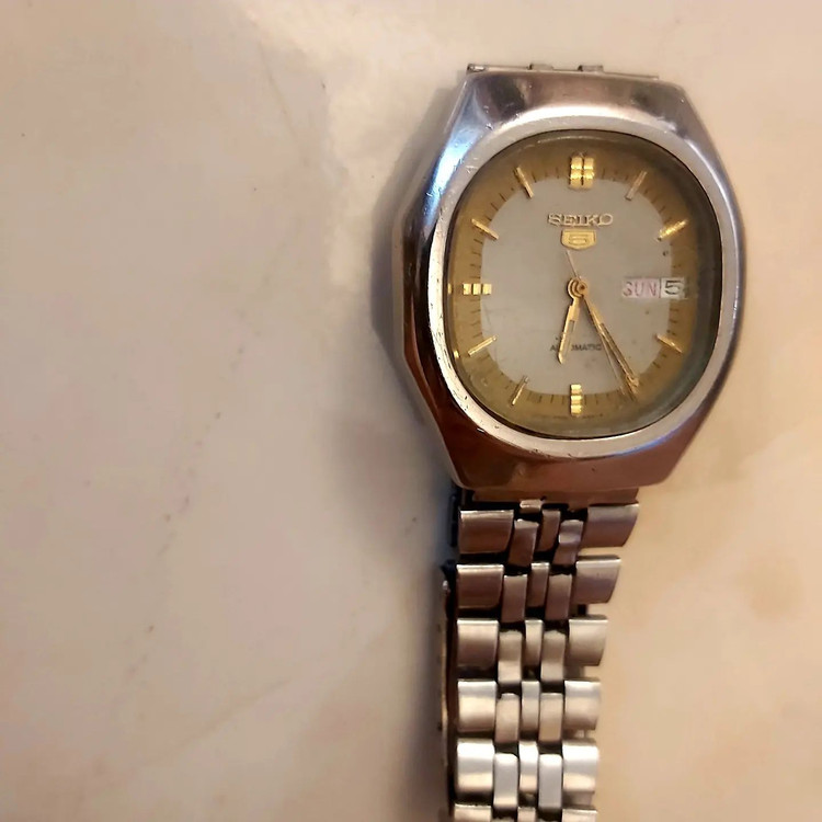 سیکو⌚ اورجینال ژاپن اتوماتیک موتور۶۳۰۹ تقویم تمام استیل آنتیک #وستن_واچ_سوئیس