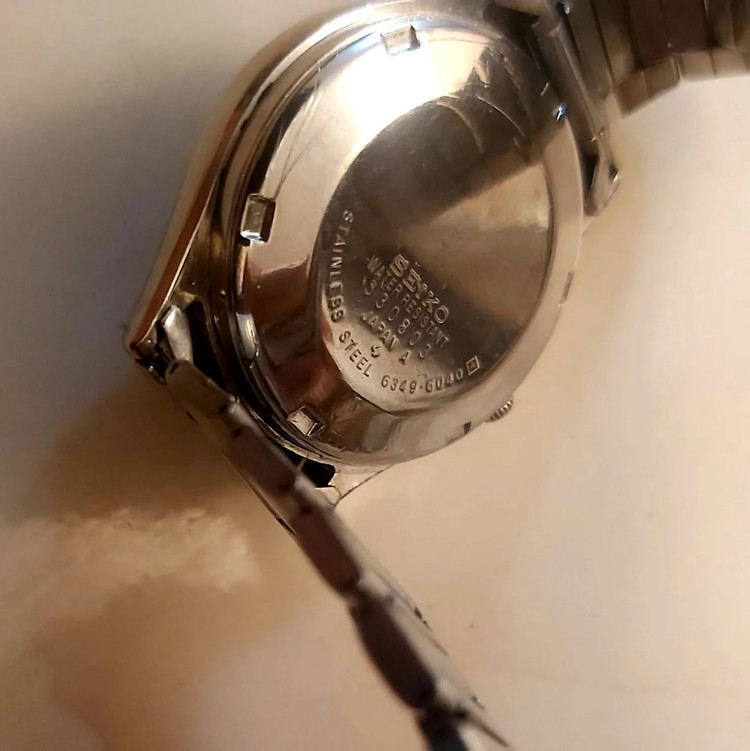 سیکو۵⌚ اورجینال ژاپن تمام استیل اتوماتیک زنگ ثابت تقویم بسیار
