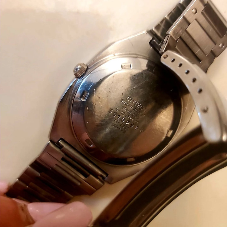 سیتیزن⌚ اورجینال اتوماتیک ژاپن تمام استیل تقویم دار ۲۱ جواهر