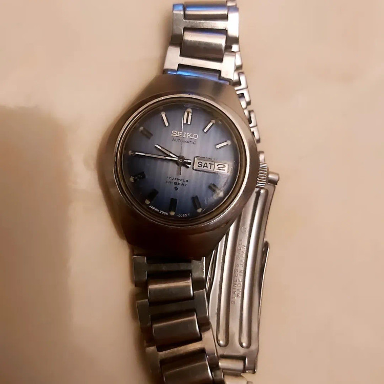 سیکو ⌚ زنانه اورجینال اتوماتیک ۱۷ جواهر ژاپن تمام استیل