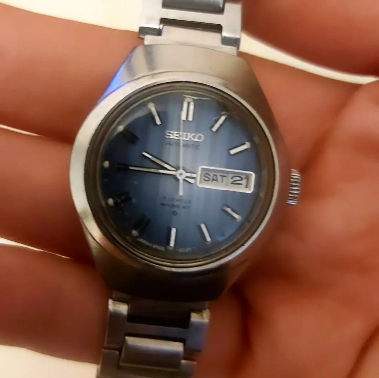 سیکو ⌚ زنانه اورجینال اتوماتیک ۱۷ جواهر ژاپن تمام استیل
