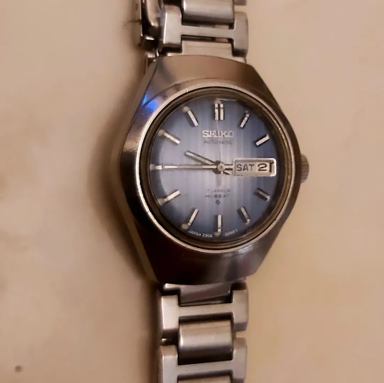سیکو ⌚ زنانه اورجینال اتوماتیک ۱۷ جواهر ژاپن تمام استیل