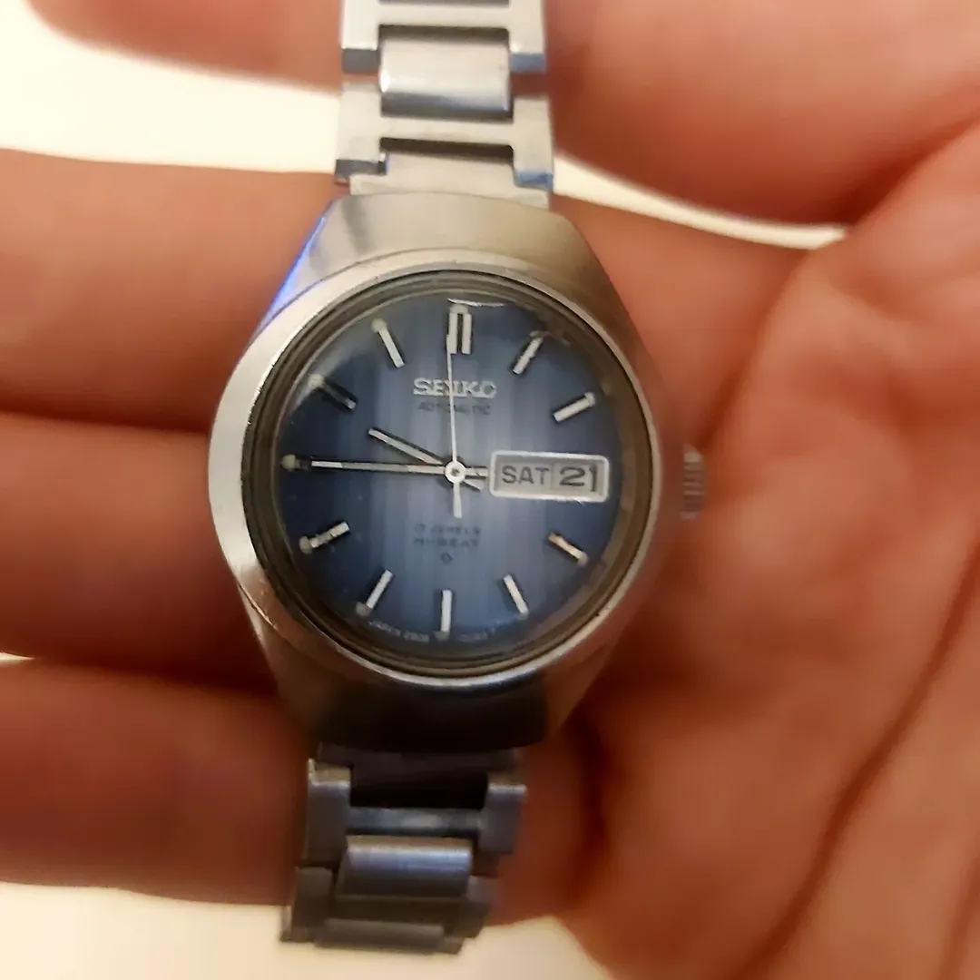 سیکو ⌚ زنانه‍ اورجینال اتوماتیک ۱۷ جواهر ژاپن تمام استیل