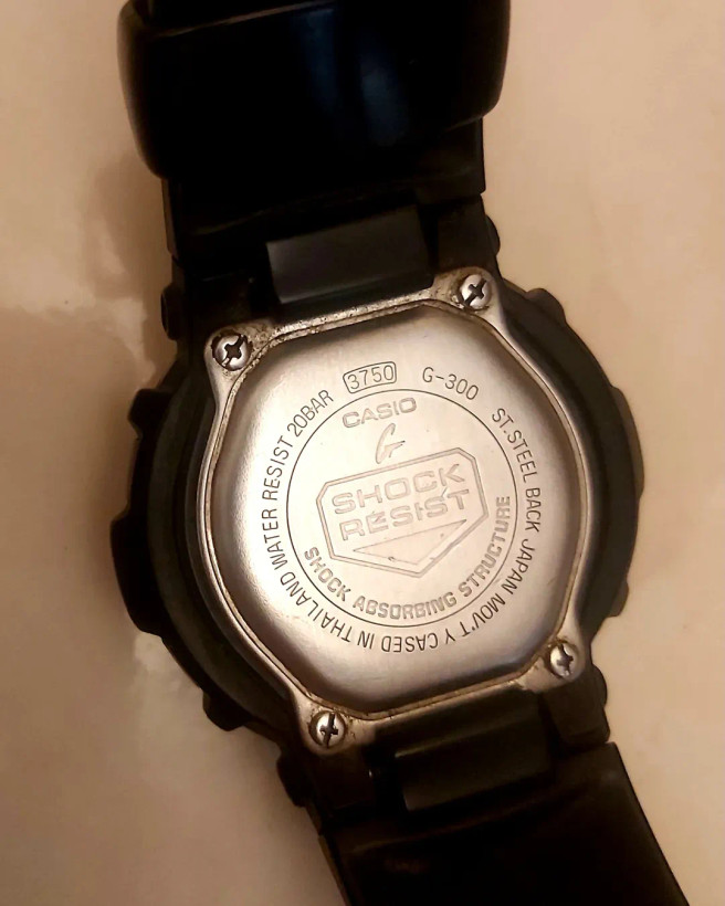 جیشاک⌚ اورجینال ژاپن قاب استیل