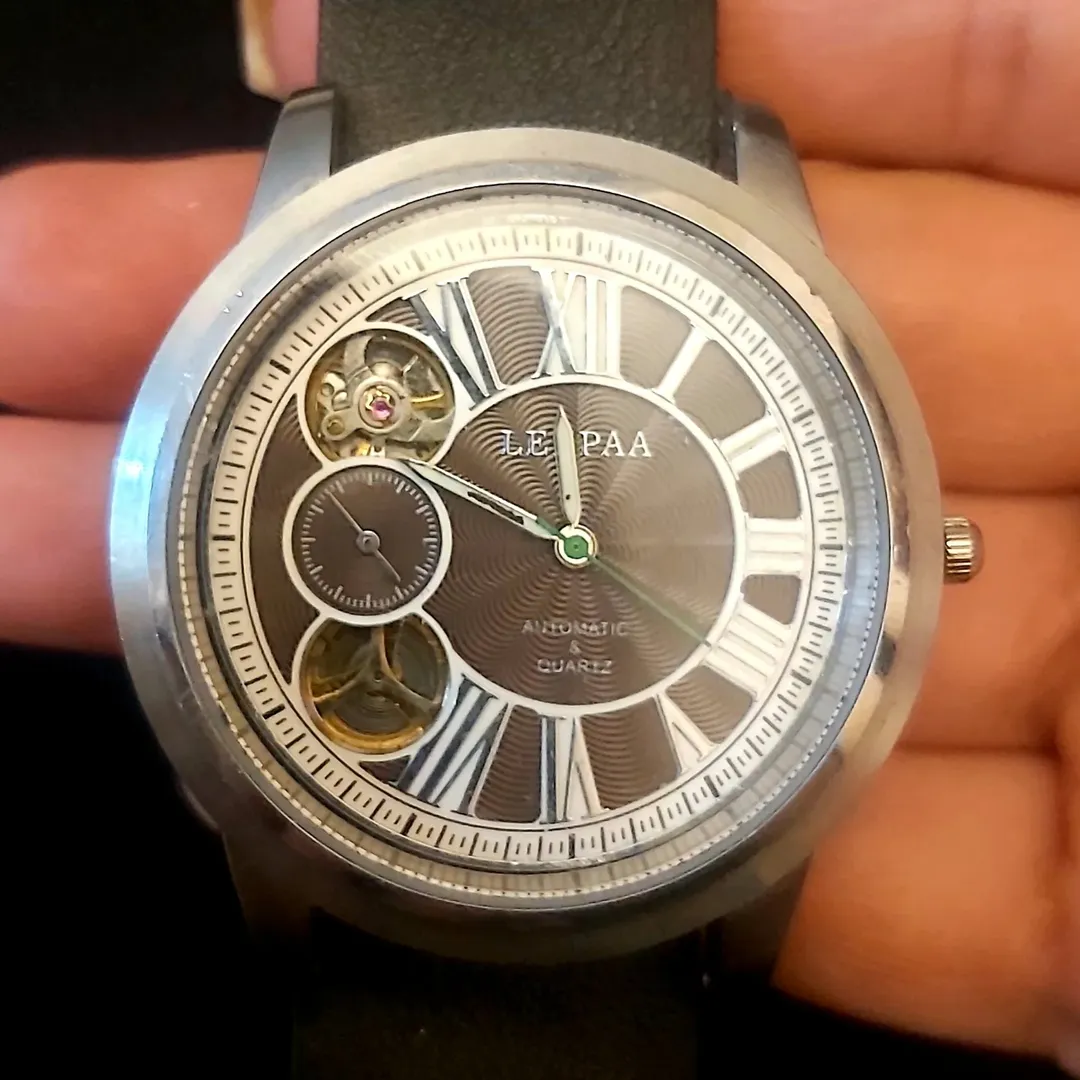 LEEPAA⌚ کوارتز و اتوماتیک تمام استیل ضد آلرژی ضد زنگ